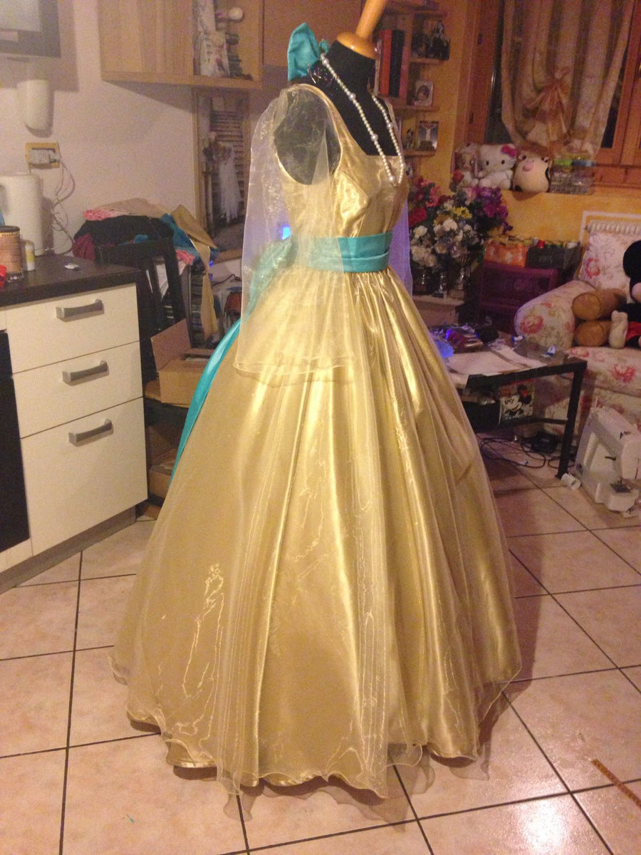 Anastasia movie cartoon yellow dress – Cosplayrr