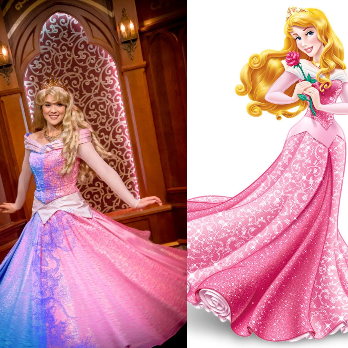 Aurora Pink Dress Aurora Pink Cosplay Costume Park Design Dress Cosplayrr Aurora Pink Dress Aurora Pink Cosplay Costume Park Design Dress Cosplayrr