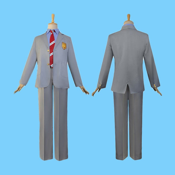 Your Lie in April Cosplay Wig Men and Women School Uniform Halloween Costumes Props Miyazono Kaori Costumes Arima Kousei Cos Costumes