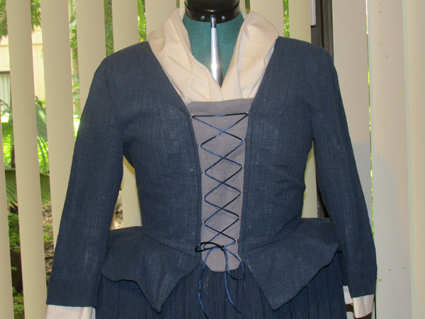18th Century Highlander Claire Cosplay for Teens Adults Outlander Costume Cosplay