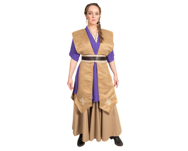 BECOME your own JEDI Custom Star Wars Jedi Costume Adult Jedi Star Wars Cosplay Female Tunic Costume Star Wars Costume Star Wars Tunic