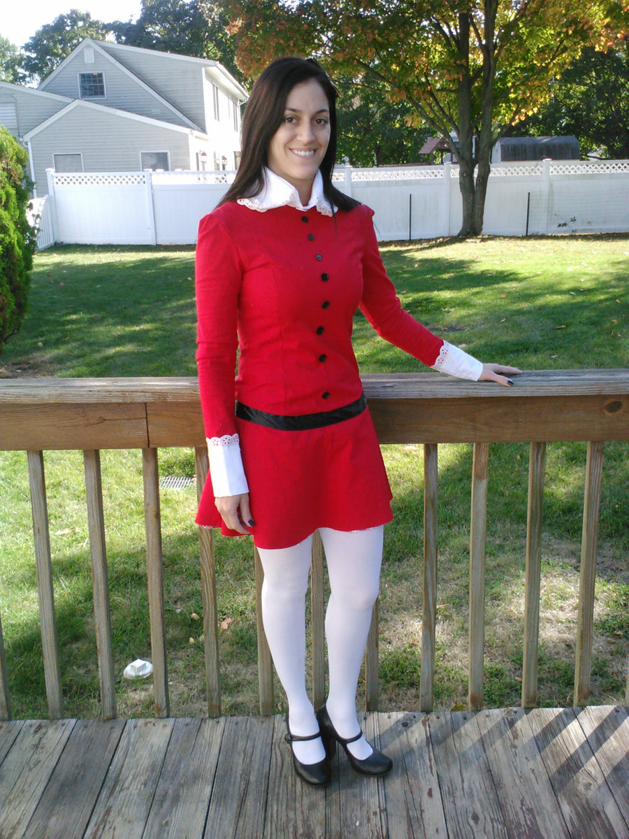 Stretch knit Teenage Women sizes ONLY 4 - 22 Veruca Salt Costume Willy   Cosplayrr