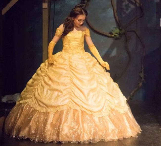 Yellow Belle Dress Belle Cosplay Costume – Cosplayrr