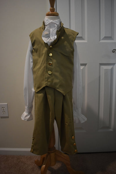 18th Century Military Reenactment Costume Hamilton George Washington Jacket