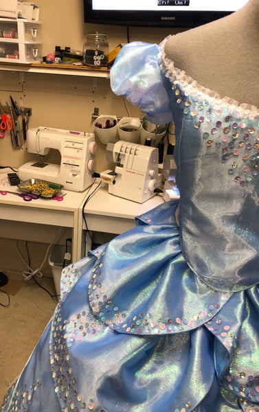 Adult Good Witch Glinda Dress Wicked Costume Wizard of Oz for Women