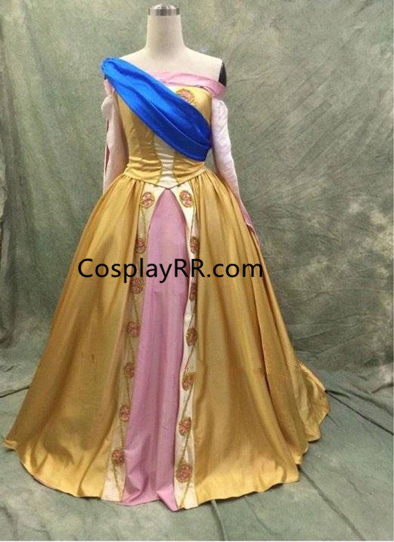 Anastasia dress yellow top