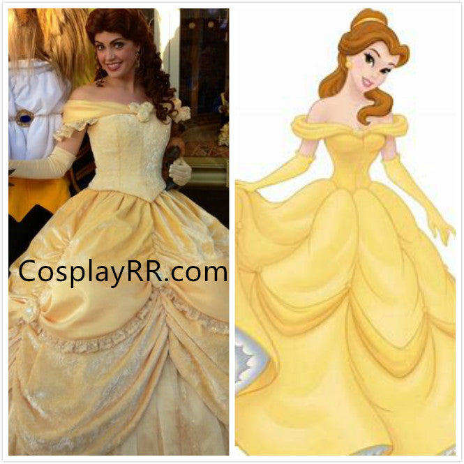 Princess Belle Dress Party Version Costume for Adult Cosplayrr Princess Belle Dress Party Version Costume for Adult Cosplayrr