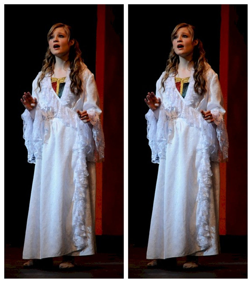 Christine Daae costume phantom of the opera white dress Cosplayrr Christine Daae costume phantom of the opera white dress Cosplayrr