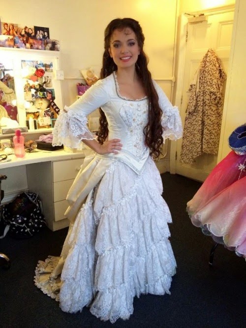 Christine Daae hannibal costume white dress plus size – Cosplayrr