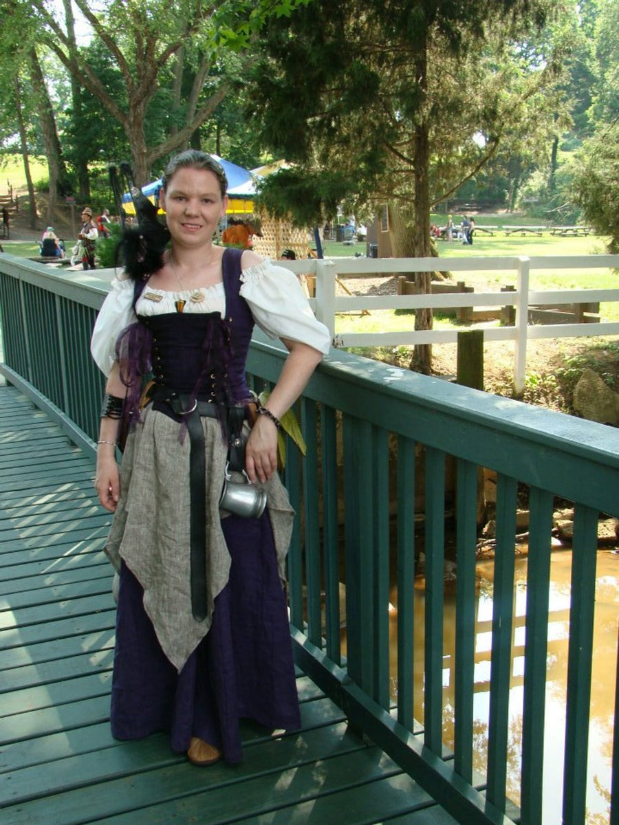 Custom Renaissance Corset Purple Dress Witch Wench Costume Cosplayrr Custom Renaissance Corset Purple Dress Witch Wench Costume Cosplayrr