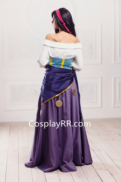 Esmeralda costume plus size gypsy dress
