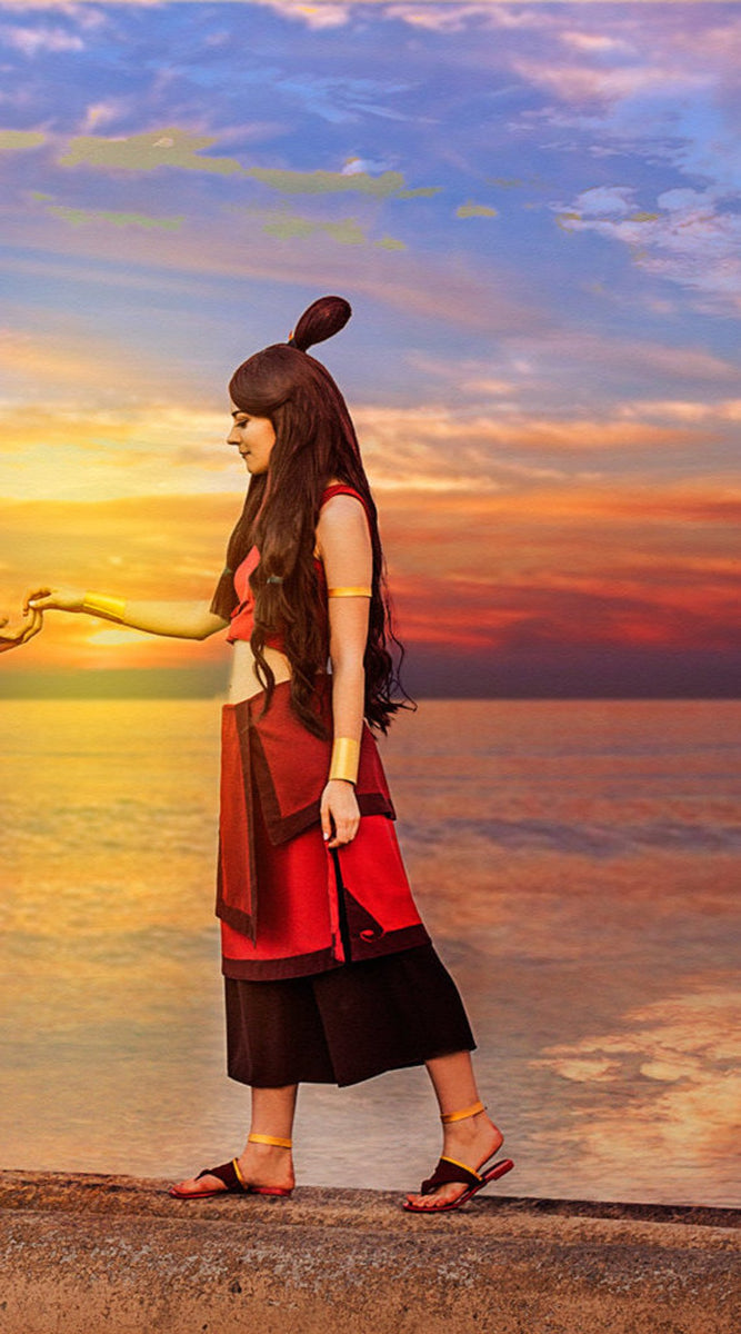 Katara Avatar The Last Airbender Fire Nation Costume Cartoon