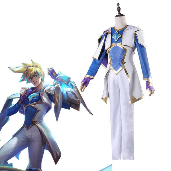LOL Star Guardian Ezreal Cosplay Costume Adults