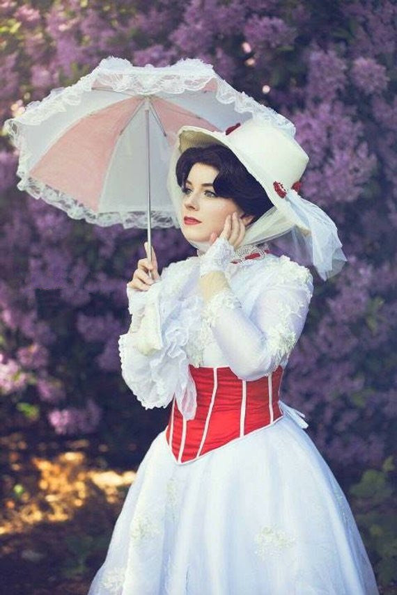 Plus size mary top poppins costume