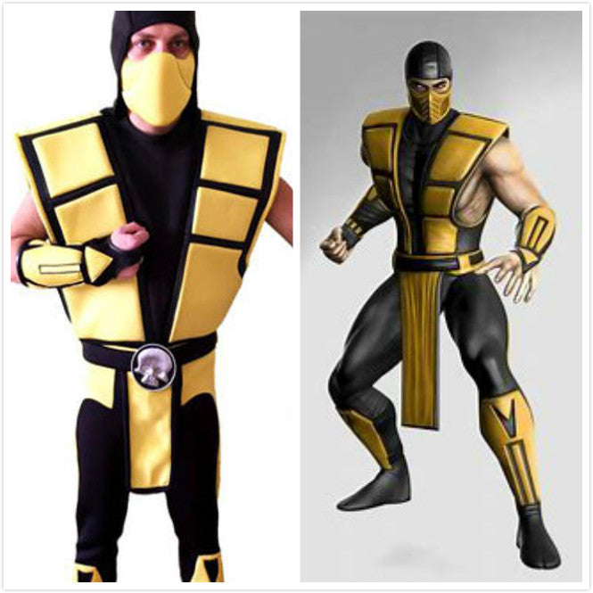 Scorpion mortal best sale kombat outfit