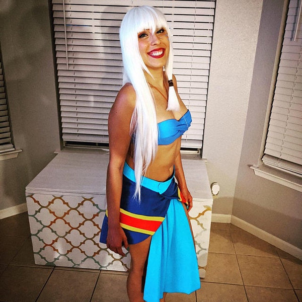 Princess Kida Costume Kida Outfit from Atlantis: The Lost Empire Halloween