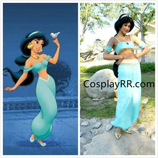 princess jasmine fancy dress adults Custom Jasmine Princess Couture Adult Costume
