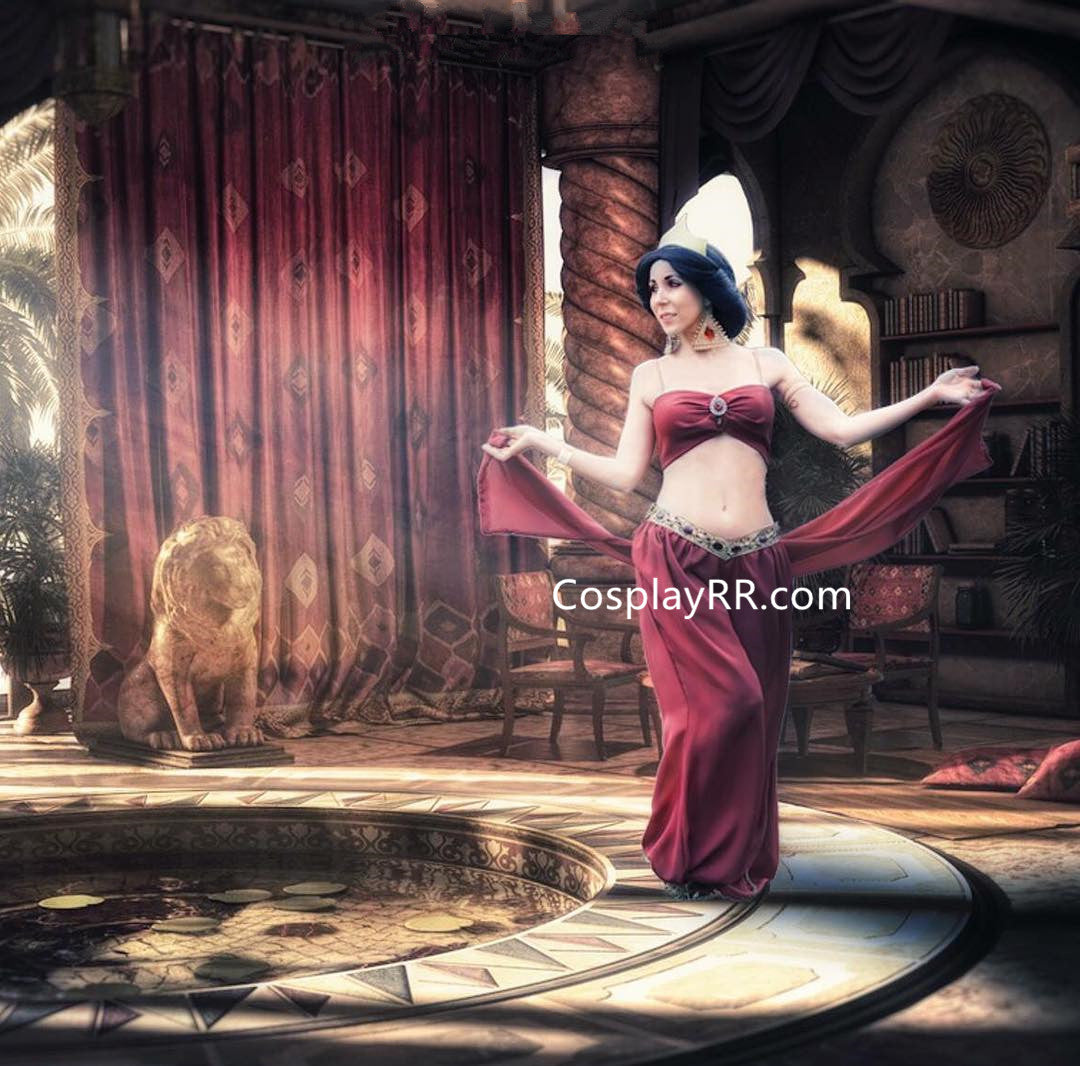 Princess jasmine store red outfit