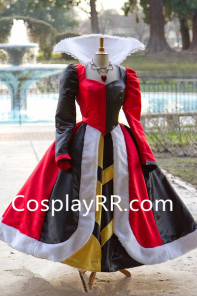 Queen of Hearts Villains Costume Alice in Wonderland