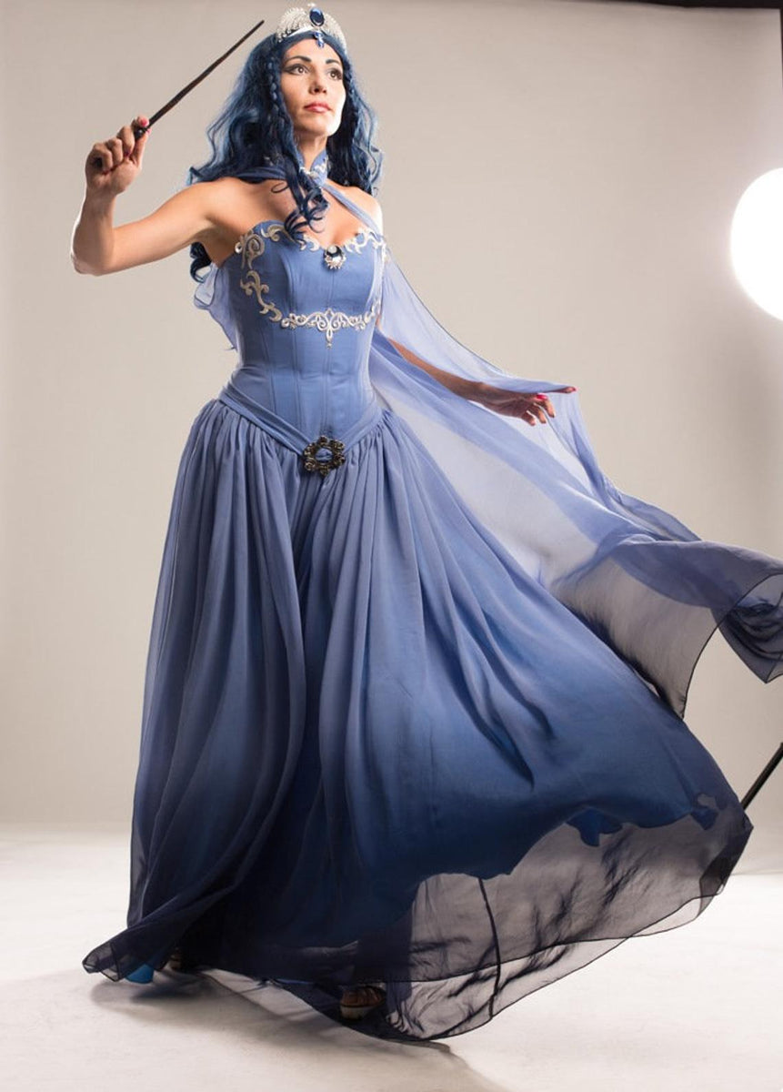 Rowena Ravenclaw witch dress cosplay costume Cosplayrr Rowena Ravenclaw witch dress cosplay costume Cosplayrr