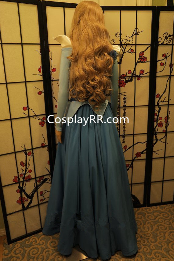 Sleeping Beauty Aurora Dress Blue Costume for Adults – Cosplayrr