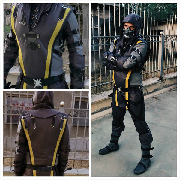 Spec Ops SCORPION Mortal Kombat X costume without mask and boots