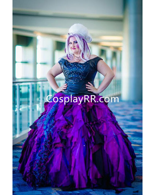 Women's Ursula costume plus size dress Cosplayrr Women's Ursula costume plus size dress Cosplayrr