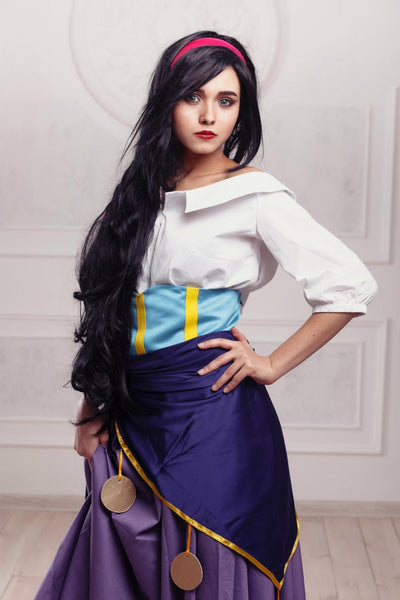 The Hunchback of Notre Dame Romani hunchback Quasimodo adult Halloween costume Esmeralda cosplay costume gypsy dress