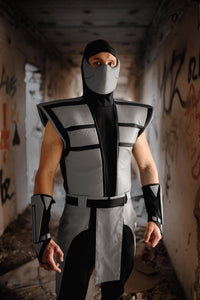 Ninja outfit Halloween costume Smoke cosplay costume from The Ultimate Mortal Kombat