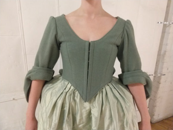 18th century dress with apron Chocolate girl