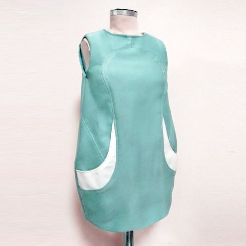 Colorblock dress Cocoon dress Custom dress mad men dress Vintage 60s 1960s dress 60s mod dress A go go dress