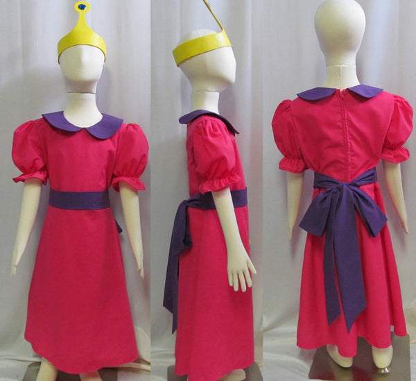 Costume Cosplay Size 18mo 2 3 4 5 6 7 8 9 10 11 12 Free US Shipping Child's Princess Bubblegum Adventure Time