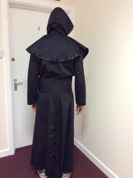 Nameless Ghoul Infestissumam Robe Coat Cosplay LARP Black Cotton Drill Ghost