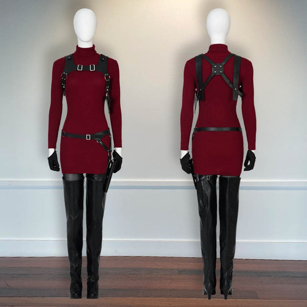 Outfit Resident Evil 4 Remake Halloween Outfit Ada Wong Cosplay Costume