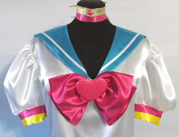 Women's Scout Fuku Senshi Anime Manga Size 6 8 10 12 14 16 S M L Men's CrossplayAdult Sailor Chibi Chibi Moon Cosplay Costume