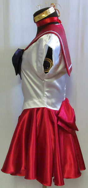 Crossplay Scout Fuku Innter Senshi Anime Manga Size 4 6 8 10 12 14 Sailor Moon Adult Women's Sailor Mars Cosplay Costume