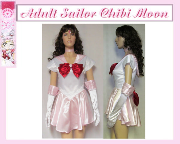 Crossplay Scout Fuku Senshi Anime Manga Size 4 6 8 10 12 14 Adult Women's Sailor Chibi Mini Moon Chibiusa Cosplay Costume