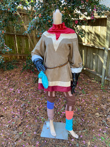 Tunic Leggings Costume or Cosplay Adult Cassandra Outfit Custom Made Adventure Dress