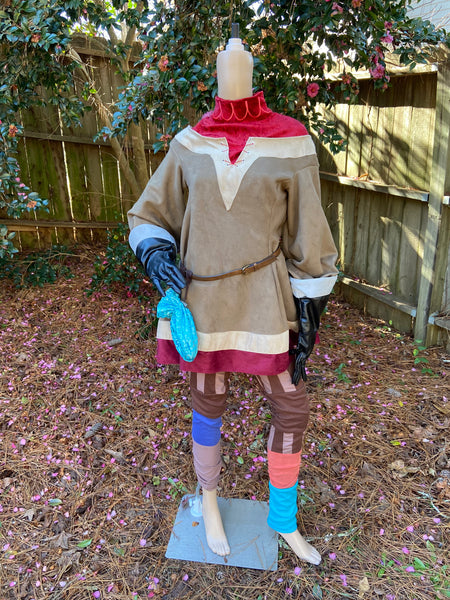 Tunic Leggings Costume or Cosplay Adult Cassandra Outfit Custom Made Adventure Dress