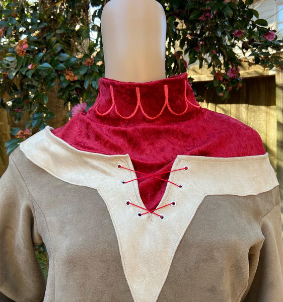 Tunic Leggings Costume or Cosplay Adult Cassandra Outfit Custom Made Adventure Dress