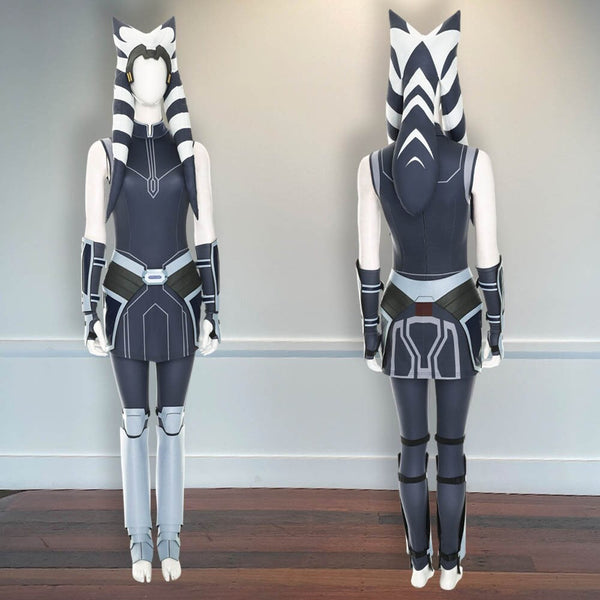 Outfit Star Wars Halloween Outfit Ahsoka Tano The Clone Wars Cosplay Costume