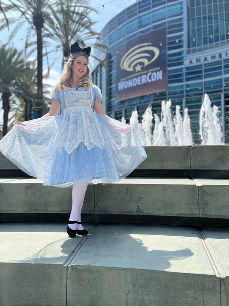 Alice in Wonderland Costume Cosplay Dress Adult Female SAMPLE SALE