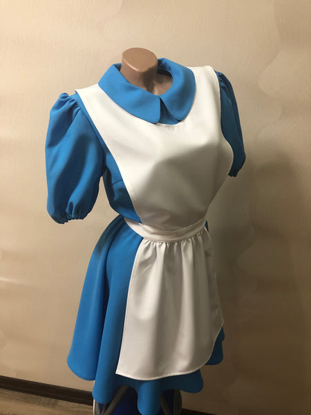 Cosplay costume Halloween costume Alice baby adult women dress costume Alice outfit Alice in wonderland costume Alice in wonderland dress