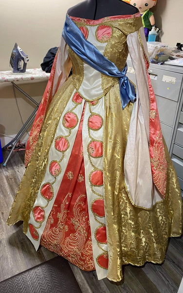 Ballgown Custom made Anastasia Princess Dress Cosplay Costume