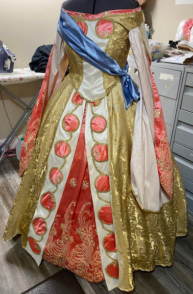 Ballgown Custom made Anastasia Princess Dress Cosplay Costume