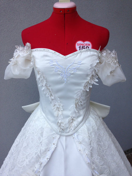 Once Upon a Time OUAT wedding dress costume Anna Frozen