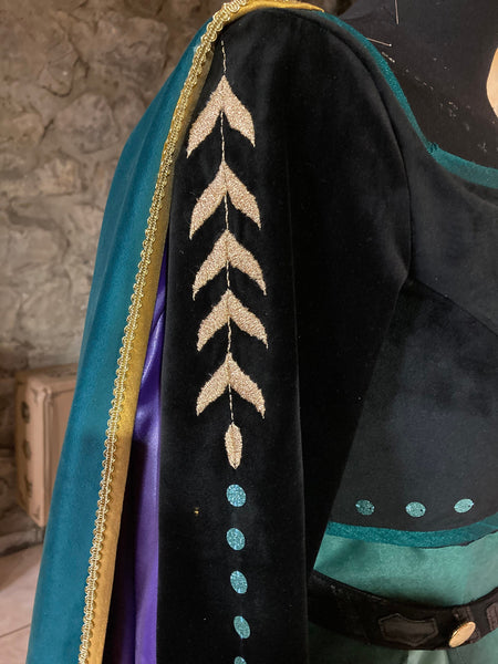 Frozen 2 costume cosplay Anna queen arendelle