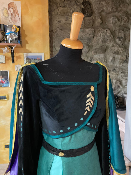 Frozen 2 costume cosplay Anna queen arendelle