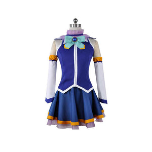 Anime God's Blessing on this Wonderful World Wig Shoes Customized Outfit Aqua Cosplay Costume
