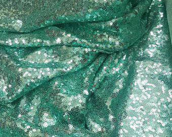 Tail skirt Halloween costume Aqua blue sequin mermaid